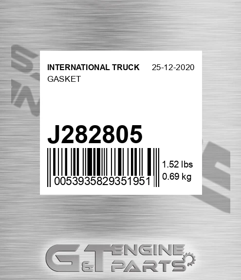 J282805 Gasket