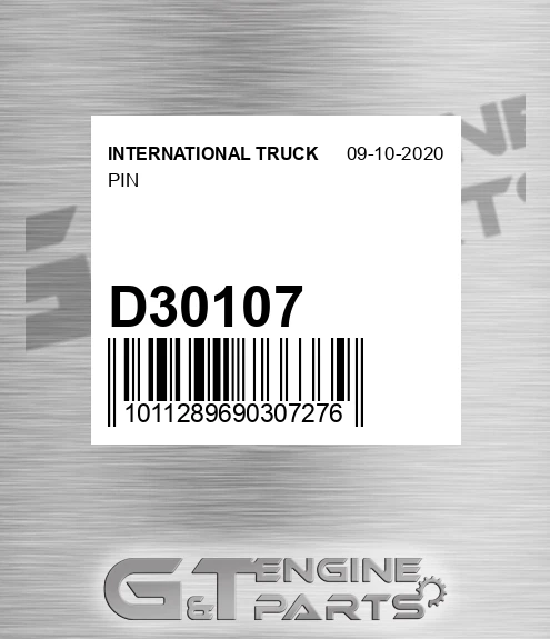 D30107 Pin