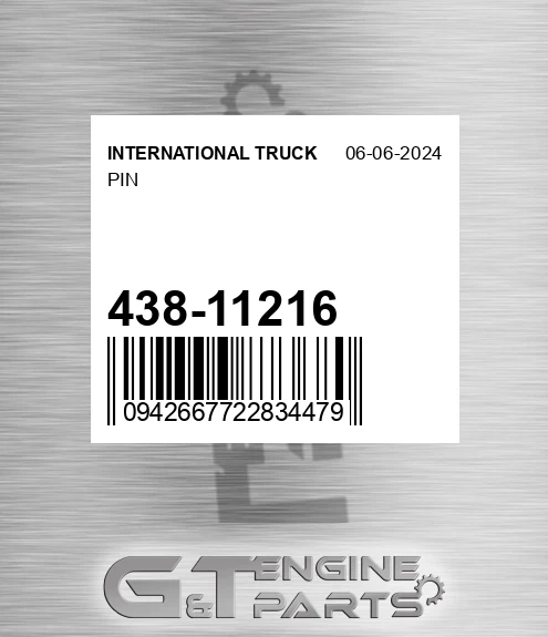 438-11216 Pin