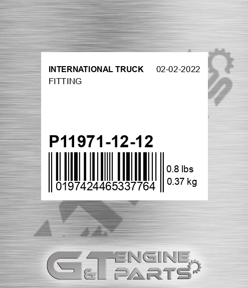 P11971-12-12 Fitting