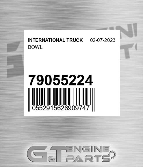 79055224 INTERNATIONAL TRUCK Bowl