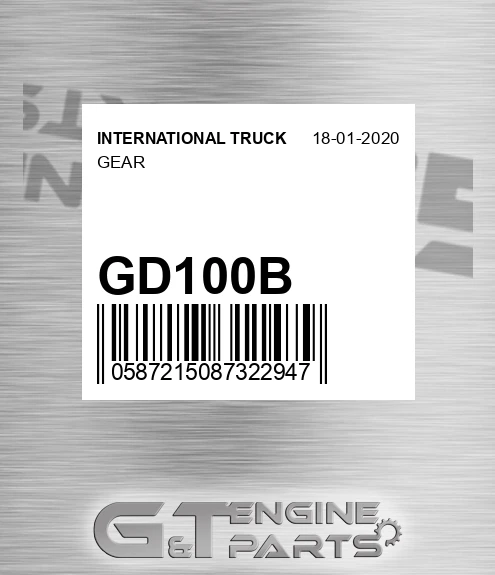 GD100B Gear