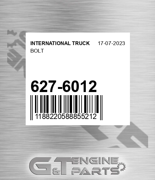 627-6012 Bolt