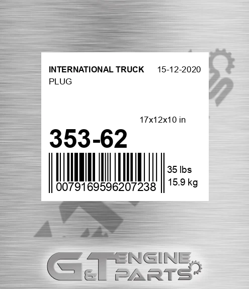353-62 Plug