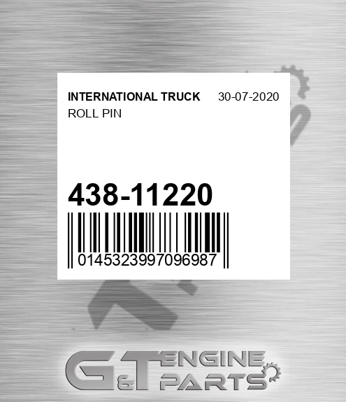 438-11220 Roll Pin