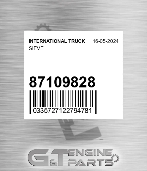 87109828 Sieve