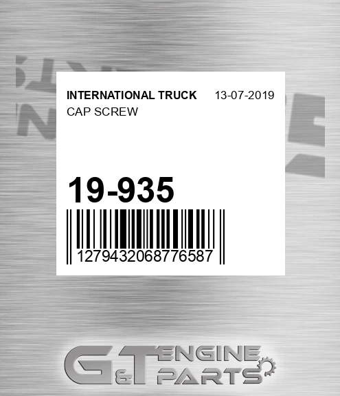 19-935 Cap Screw