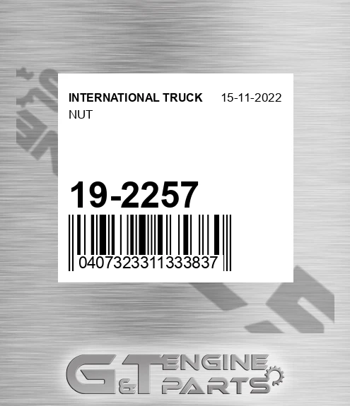 192257 Nut for INTERNATIONAL TRUCK