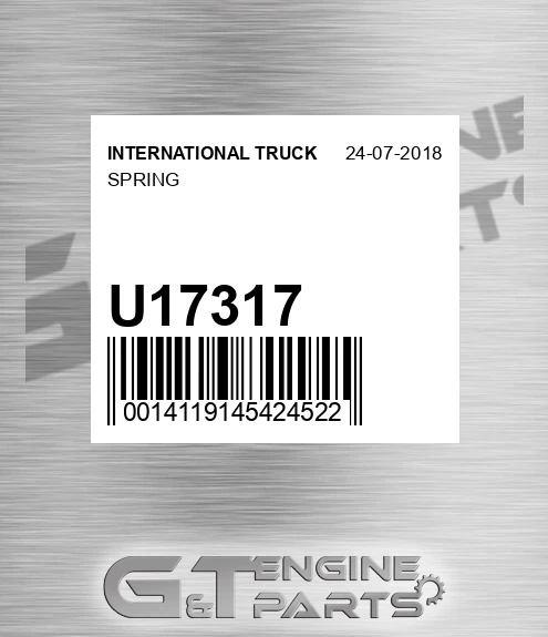 U17317 Spring