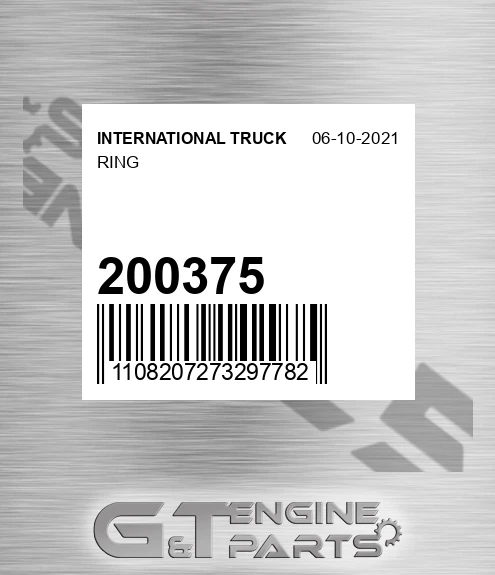 200375 INTERNATIONAL TRUCK Ring