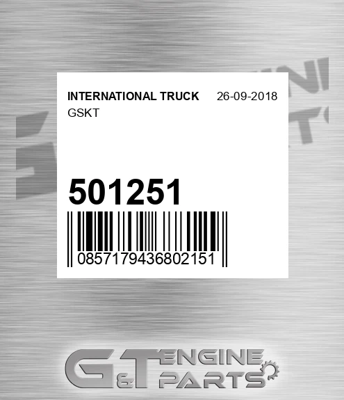 501251 Gskt