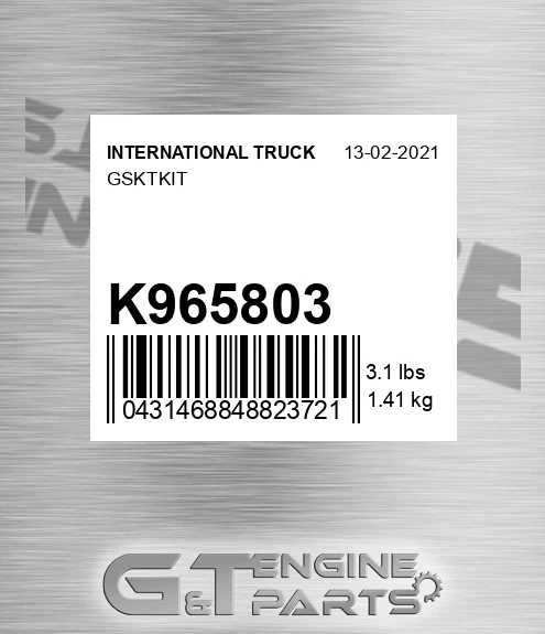 K965803 Gsktkit