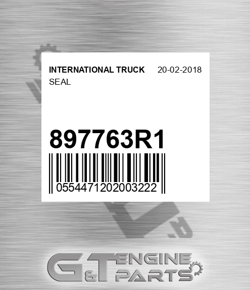 897763R1 Seal for INTERNATIONAL TRUCK