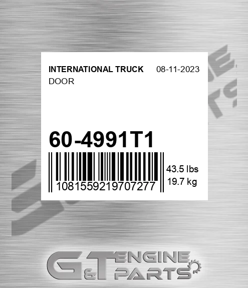 60-4991T1 Door