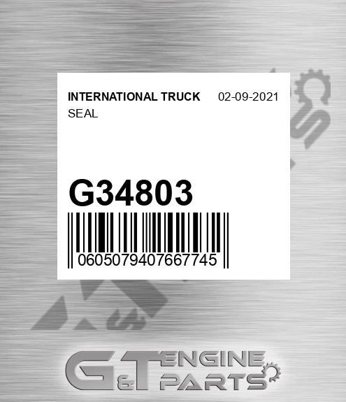 G34803 Seal