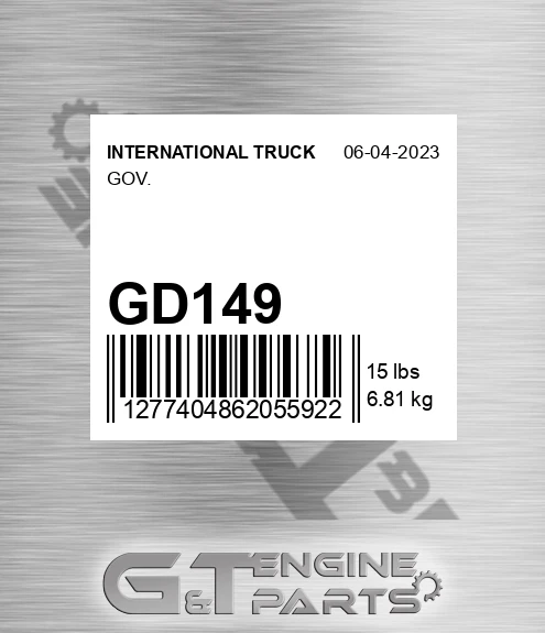 GD149 Gov.