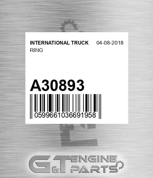 A30893 INTERNATIONAL TRUCK Ring