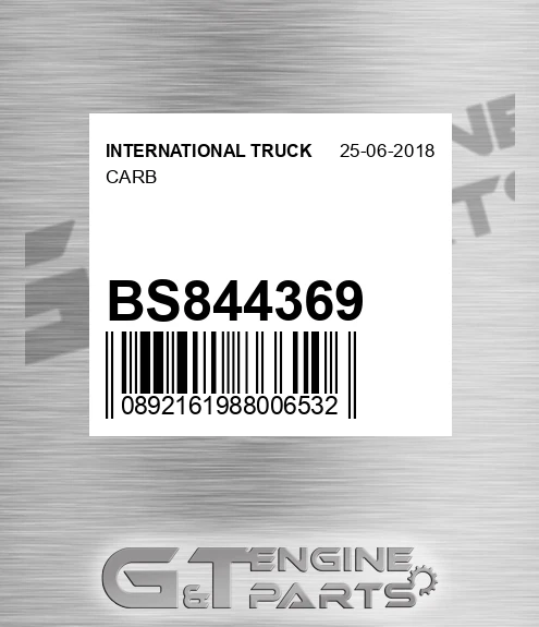 BS844369 Carb