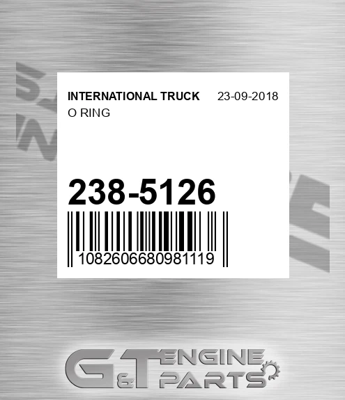238-5126 O Ring