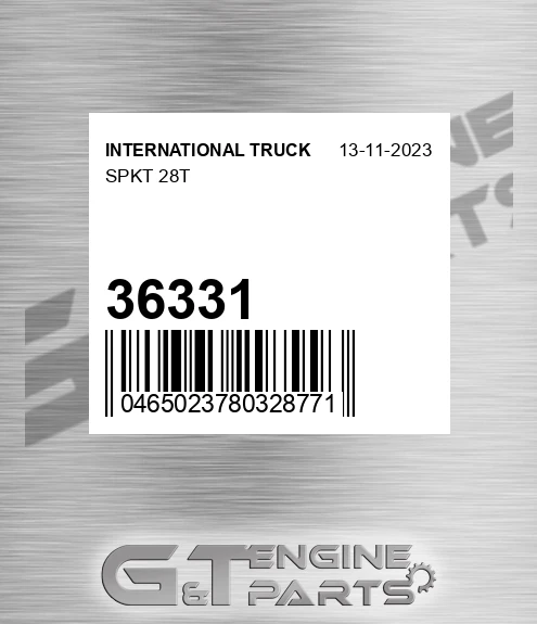 36331 Spkt 28t