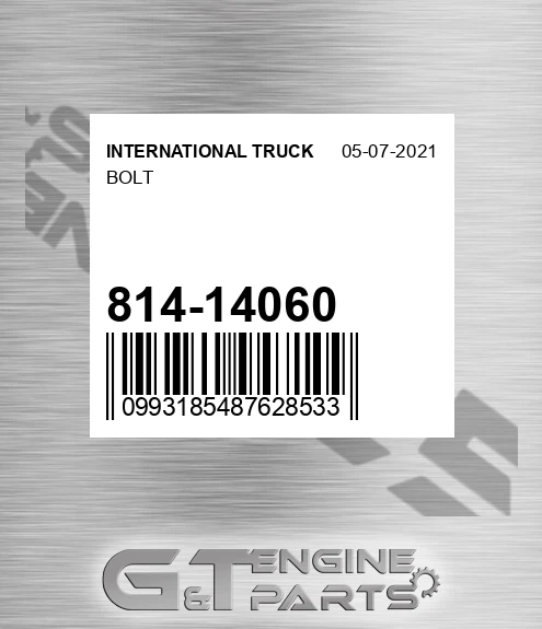 814-14060 Bolt