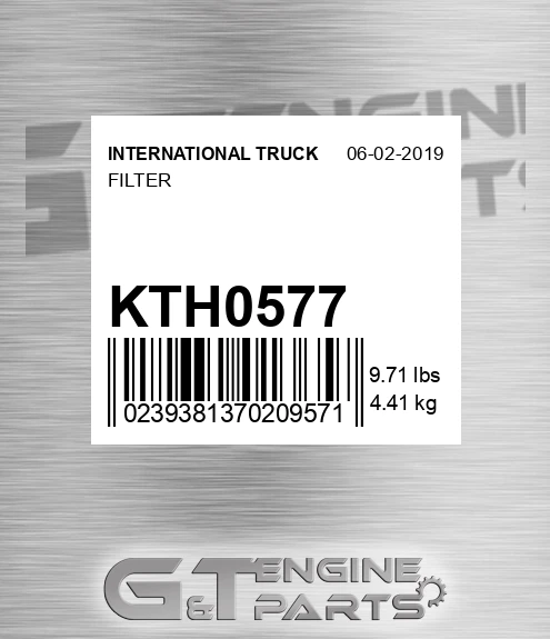KTH0577 INTERNATIONAL TRUCK Filter
