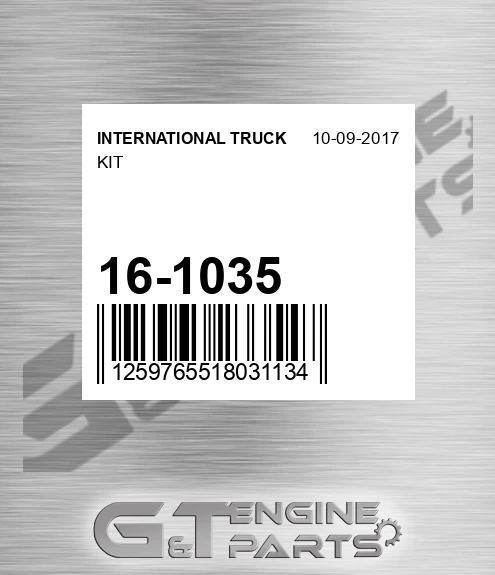 161035 Kit for INTERNATIONAL TRUCK