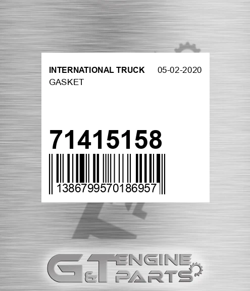71415158 Gasket