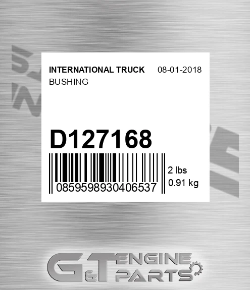 D127168 Bushing