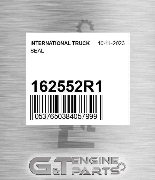 162552R1 Seal