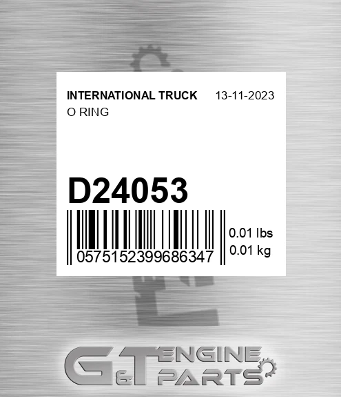 D24053 O Ring