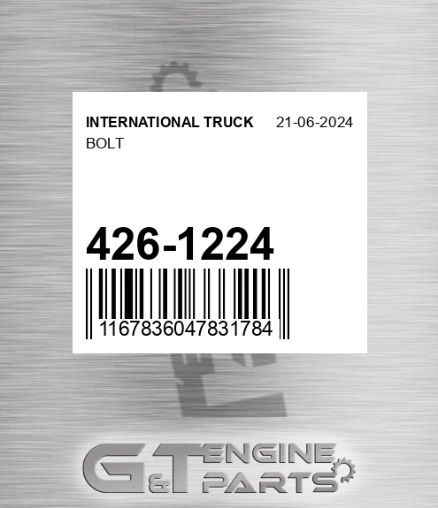 426-1224 Bolt