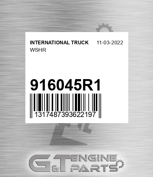 916045R1 Wshr