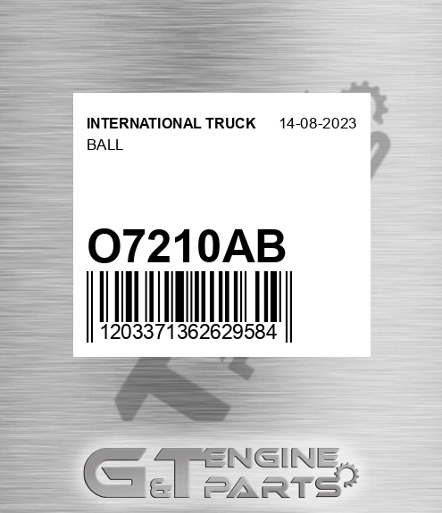 O7210AB Ball