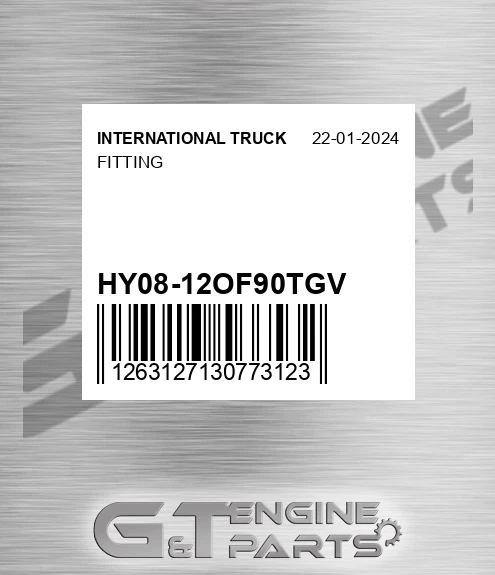 HY08-12OF90TGV Fitting