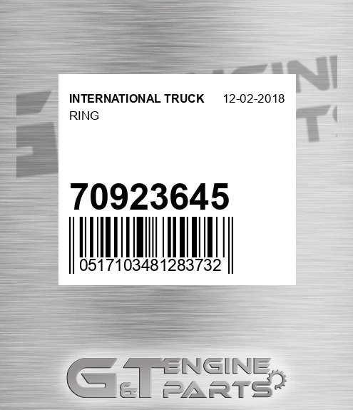 70923645 INTERNATIONAL TRUCK Ring