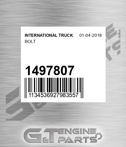 1497807 Bolt