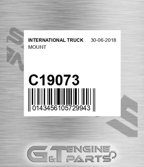 C19073 INTERNATIONAL TRUCK Mount