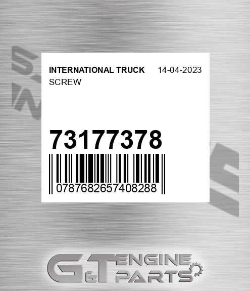 73177378 Screw