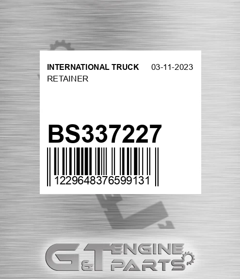 BS337227 Retainer