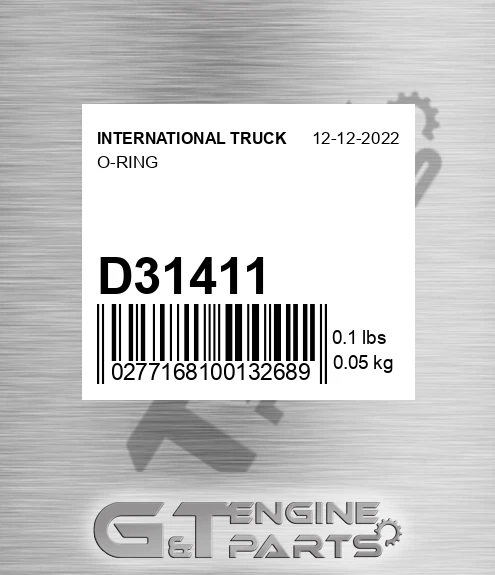 D31411 O-ring