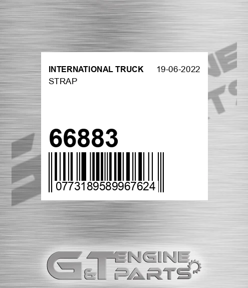 66883 INTERNATIONAL TRUCK Strap