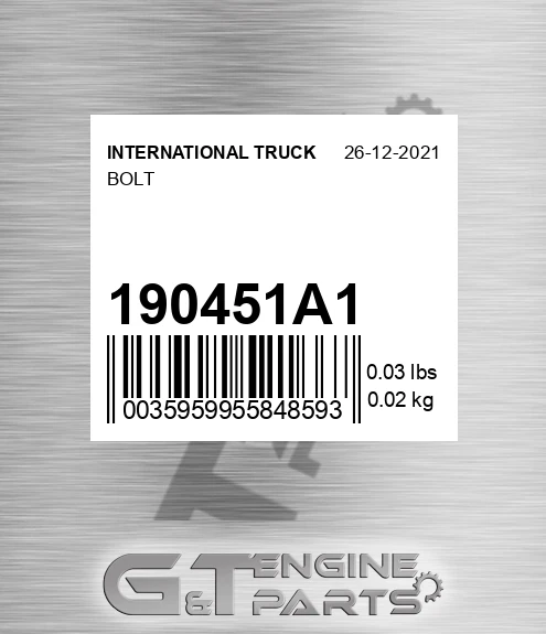 190451A1 Bolt