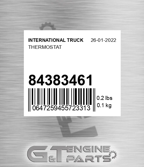 84383461 Thermostat