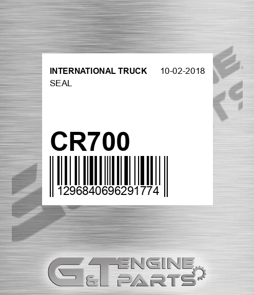 CR700 Seal