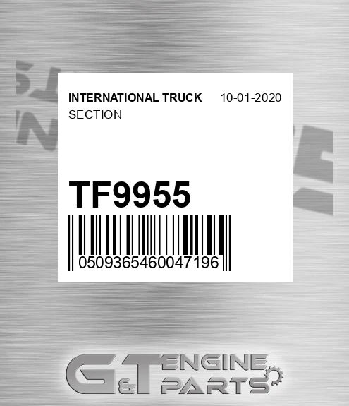 TF9955 Section for INTERNATIONAL TRUCK