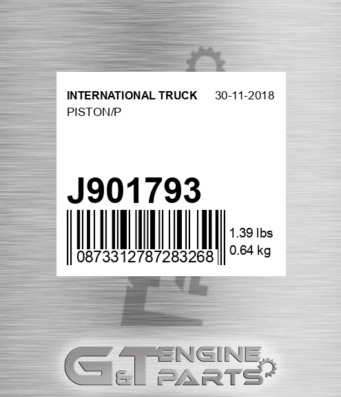 J901793 Piston/p
