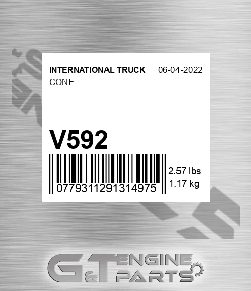 V592 Cone