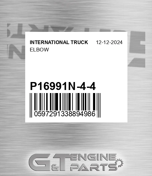 P16991N-4-4 Elbow