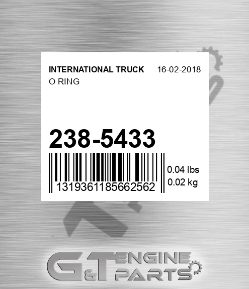 238-5433 O Ring